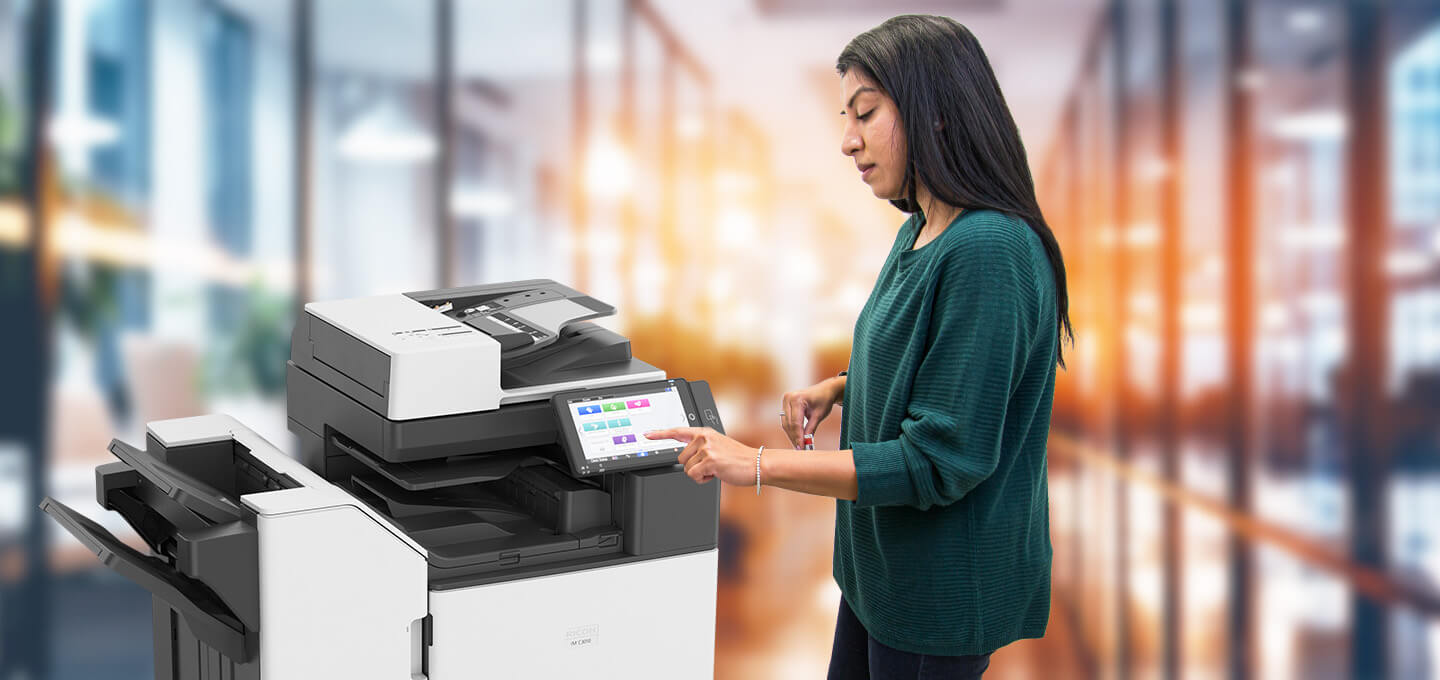 IM 460F hepsi bir arada A4 siyah beyaz yazıcı | Ricoh Turkey